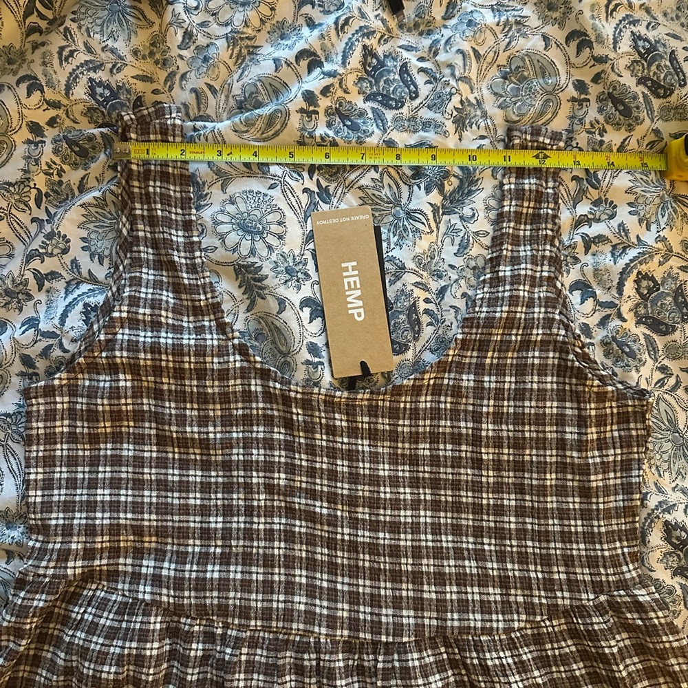 AFENDS JESSE SEERSUCKER MINI DRESS (NWT) - Picture 6 of 7